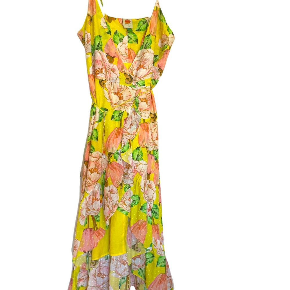 Farm Rio for Anthropologie Maxi Wrap Dress